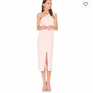 Yumi Kim One-Shoulder Blush Dress